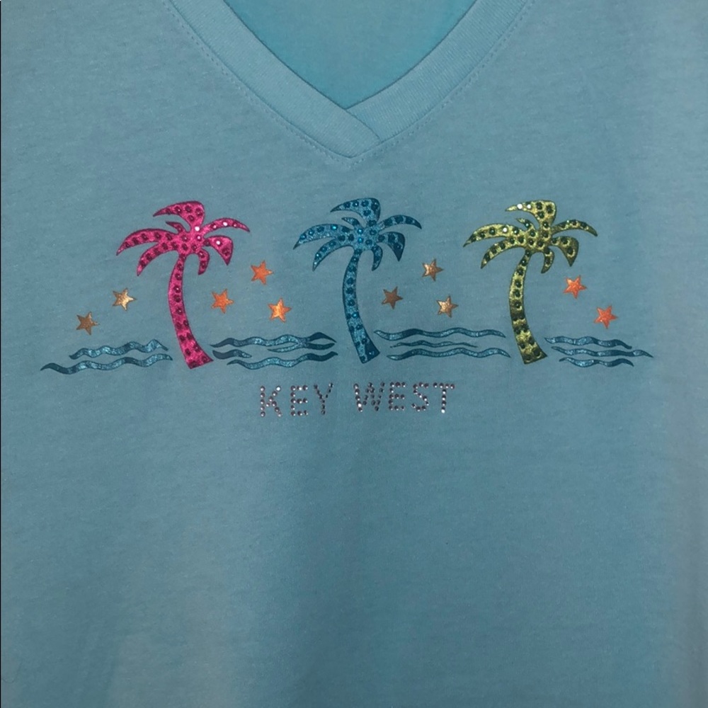 Key West Tee. Rhinestone - Picture 4 of 6